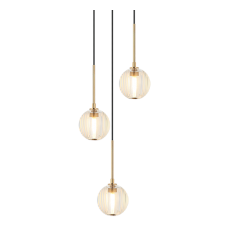  40W G9 Aged Gold Brass Metal Pendants (C61603AGCL) - Matteo