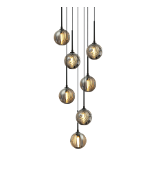  40W G9 Matte Black Metal Pendants (C61607MBSM) - Matteo