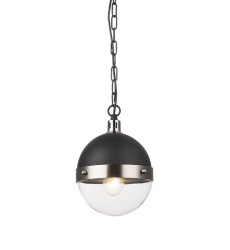  60 Watt Medium E26  Brushed Nickel Metal Pendant (C61801BNCL) - Matteo