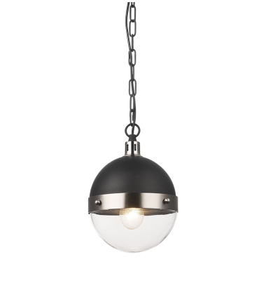  60 Watt Medium E26  Brushed Nickel Metal Pendant (C61801BNCL) - Matteo