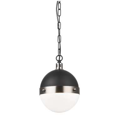  60 Watt Medium E26  Brushed Nickel Metal Pendant (C61801BNOP) - Matteo