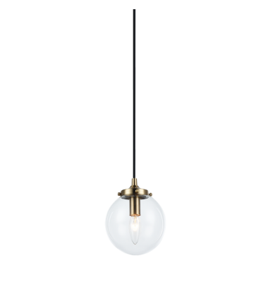  40 Watt Candelabra E12  Aged Gold Brass Metal Chandelier (C63001AGCL) - Matteo