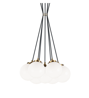40 Watt Candelabra E12 Aged Gold Brass Metal Pendant (C63007AGOP) - Matteo 40 Watt Candelabra E12 Aged Gold Brass Metal Pendant (C63007AGOP) - Matteo