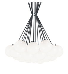  40 Watt Candelabra E12  Chrome Metal Chandelier (C63019CHOP) - Matteo