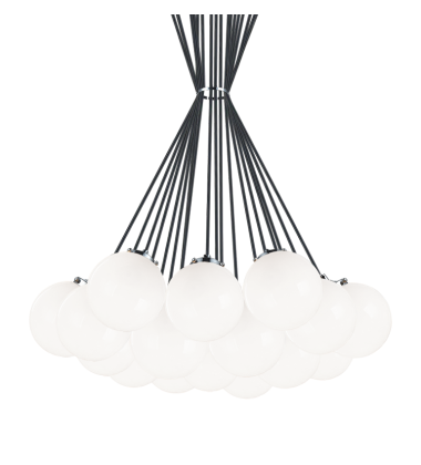  40 Watt Candelabra E12  Chrome Metal Chandelier (C63019CHOP) - Matteo