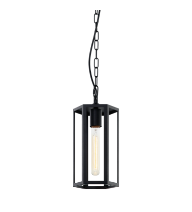   Matte Black Metal Pendant (C64501MB) - Matteo