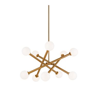 Aged Gold Brass Metal Pendant (C64610AGOP) - Matteo Aged Gold Brass Metal Pendant (C64610AGOP) - Matteo