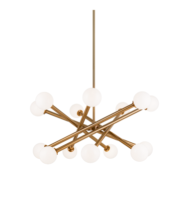 Aged Gold Brass Metal Pendant (C64614AGOP) - Matteo Aged Gold Brass Metal Pendant (C64614AGOP) - Matteo