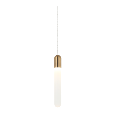   Aged Gold Brass Metal Pendant (C65801AG) - Matteo