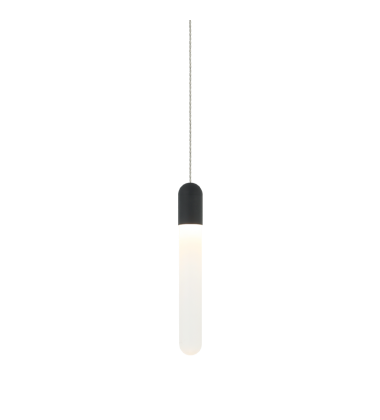   Matte Black Metal Pendant (C65801MB) - Matteo