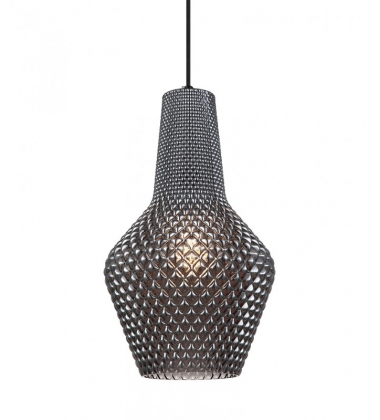 100 Watt Medium E26 Matte Black Metal Pendant (C68101SM) - Matteo 100 Watt Medium E26 Matte Black Metal Pendant (C68101SM) - Matteo