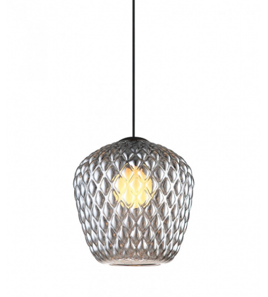  100 Watt Medium E26  Matte Black Metal Pendant (C68103SM) - Matteo