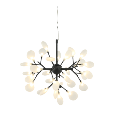  2W LED Matte Black Metal Pendants (C69824MB) - Matteo