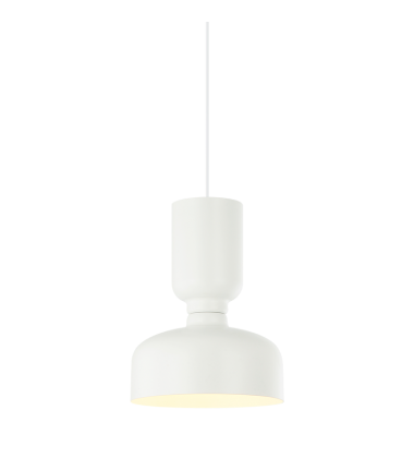  60W Medium Base White Metal Pendants (C71103WH) - Matteo