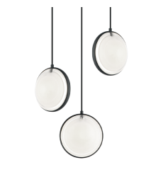  40 Watt G9 Candelabra E12 Matte Black Metal Pendants (C71503MB) - Matteo