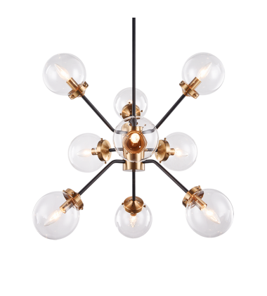 40 Watt Candelabra E12 Aged Gold Brass Metal Chandelier (C72309AGCL) - Matteo 40 Watt Candelabra E12 Aged Gold Brass Metal Chandelier (C72309AGCL) - Matteo