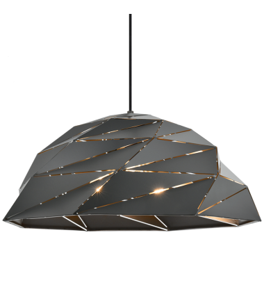 60 Watt Medium E26 Dark Grey Metal Pendants (C72721DG) - Matteo 60 Watt Medium E26 Dark Grey Metal Pendants (C72721DG) - Matteo