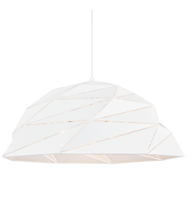 60 Watt Medium E26 White Metal Pendants (C72721WH) - Matteo 60 Watt Medium E26 White Metal Pendants (C72721WH) - Matteo