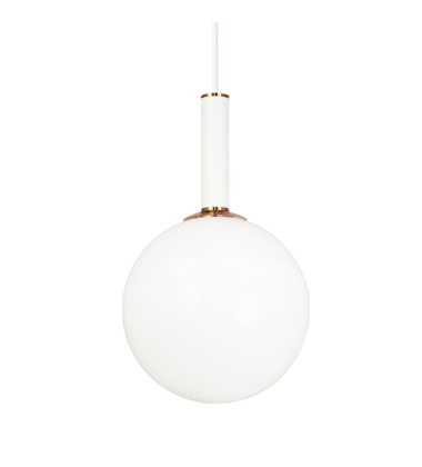  60 Watt Medium E26  Aged Gold Brass Metal Pendant (C75311AGOP) - Matteo
