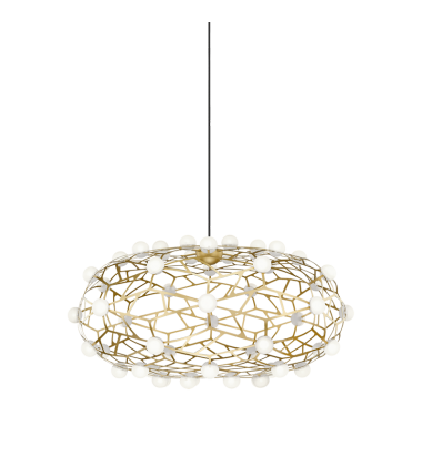  0.5 Watt LED Gold Metal Chandelier (C76324GL) - Matteo