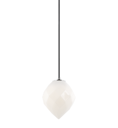  40 Watt Candelabra E12  White Metal Pendant (C78001OP) - Matteo