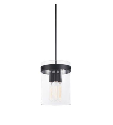 60 Watt Medium E26 Black Metal Pendant (C78403BK) - Matteo 60 Watt Medium E26 Black Metal Pendant (C78403BK) - Matteo