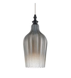  60 Watt Medium E26  Smoke Metal Pendant (C80101SM) - Matteo