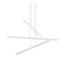  20W LED Matte White Metal Chandelier (C80843MW) - Matteo Modern