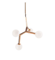   Aged Gold Brass Metal Pendant (C81514AGOP) - Matteo