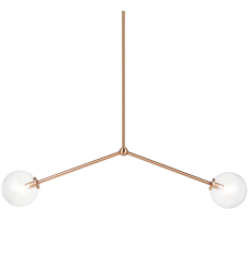   Aged Gold Brass Metal Pendant (C81702AGCL) - Matteo