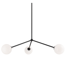   Black Metal Pendant (C81703BKOP) - Matteo