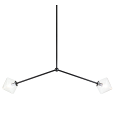   Black Metal Pendant (C81742BKCL) - Matteo