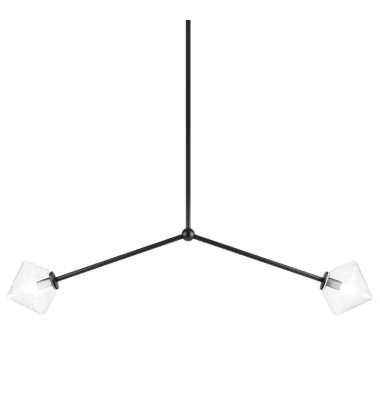   Black Metal Pendant (C81742BKCL) - Matteo