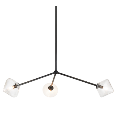 Black Metal Pendant (C81743BKCL) - Matteo Black Metal Pendant (C81743BKCL) - Matteo