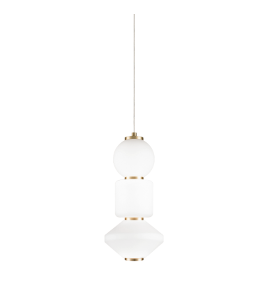  12 Watt LED Oxidized Gold Aluminum Pendant (C82412OG) - Matteo