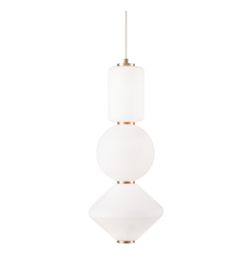  18 Watt LED Oxidized Rose Metal Pendant (C82432OR) - Matteo