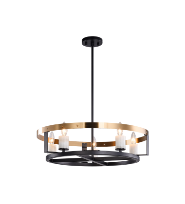  Crandle Chandelier(C82905BKAG)-Matteo
