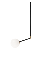  5 Watt LED G9  Aged Gold Brass Metal Pendant (C83001AGOP) - Matteo