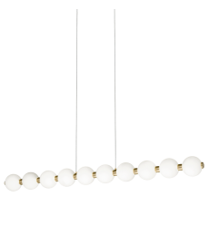  18 Watt LED Oxidized Gold Metal Chandelier (C83437OG) - Matteo