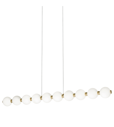  18 Watt LED Oxidized Gold Metal Chandelier (C83437OG) - Matteo