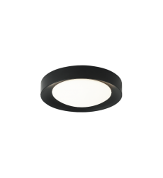  ?1 x 24W LED 120V Black Metal Ceiling Mount (M10001BK) - Matteo