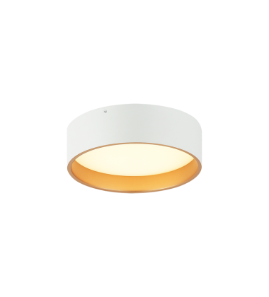  20W LED Matte White Metal Flush Mounts (M10112MW) - Matteo Modern