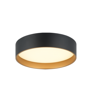 30W LED Matte Black Metal Flush Mounts (M10115MB) - Matteo Modern 30W LED Matte Black Metal Flush Mounts (M10115MB) - Matteo Modern