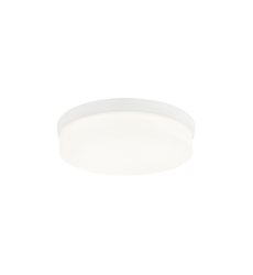  20 Watt LED Matte White Metal Flush Mounts (M10902MW) - Matteo