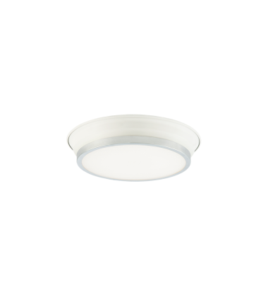 20 Watt LED White + Chrome Metal Ceiling Mount (M11201WHCH) - Matteo 20 Watt LED White + Chrome Metal Ceiling Mount (M11201WHCH) - Matteo