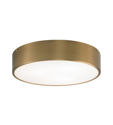 60 Watt Medium E26 Aged Gold Brass Metal Flush Mounts (M12703AG) - Matteo 60 Watt Medium E26 Aged Gold Brass Metal Flush Mounts (M12703AG) - Matteo