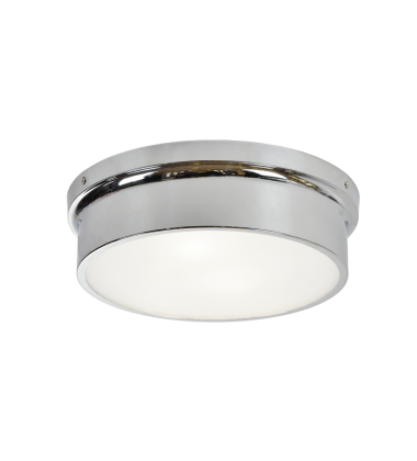  60 Watt Medium E26  Chrome Metal Ceiling Mount (M12802CH) - Matteo