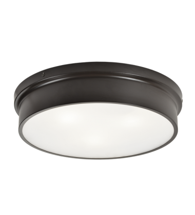  60 Watt Medium E26  Bronze Metal Ceiling Mount (M12803BZ) - Matteo