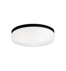  10 Watt LED Medium E26  Black Metal Ceiling Mount (M13003BK) - Matteo