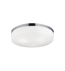  10 Watt LED Medium E26  Chrome Metal Ceiling Mount (M13003CH) - Matteo